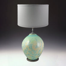  LOTUS LAMP Patina Green - Iron Gray