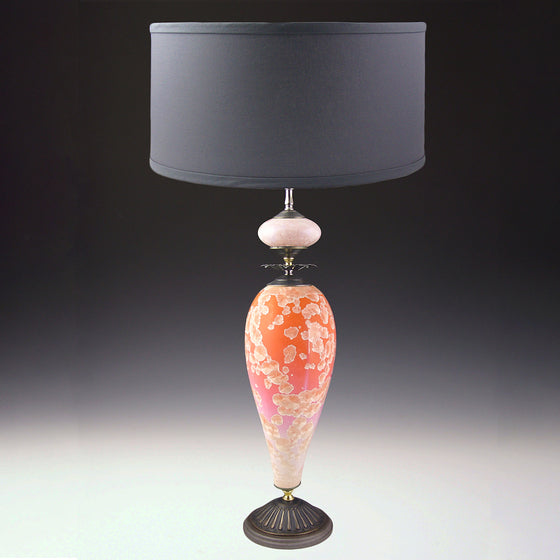 LILY LAMP Tangerine - Graphite